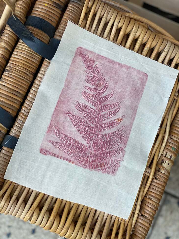 Botanisch printen textiel 
