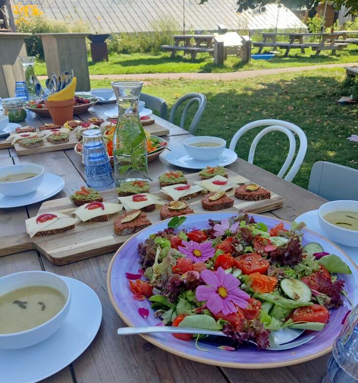 Lunch zakelijk buiten