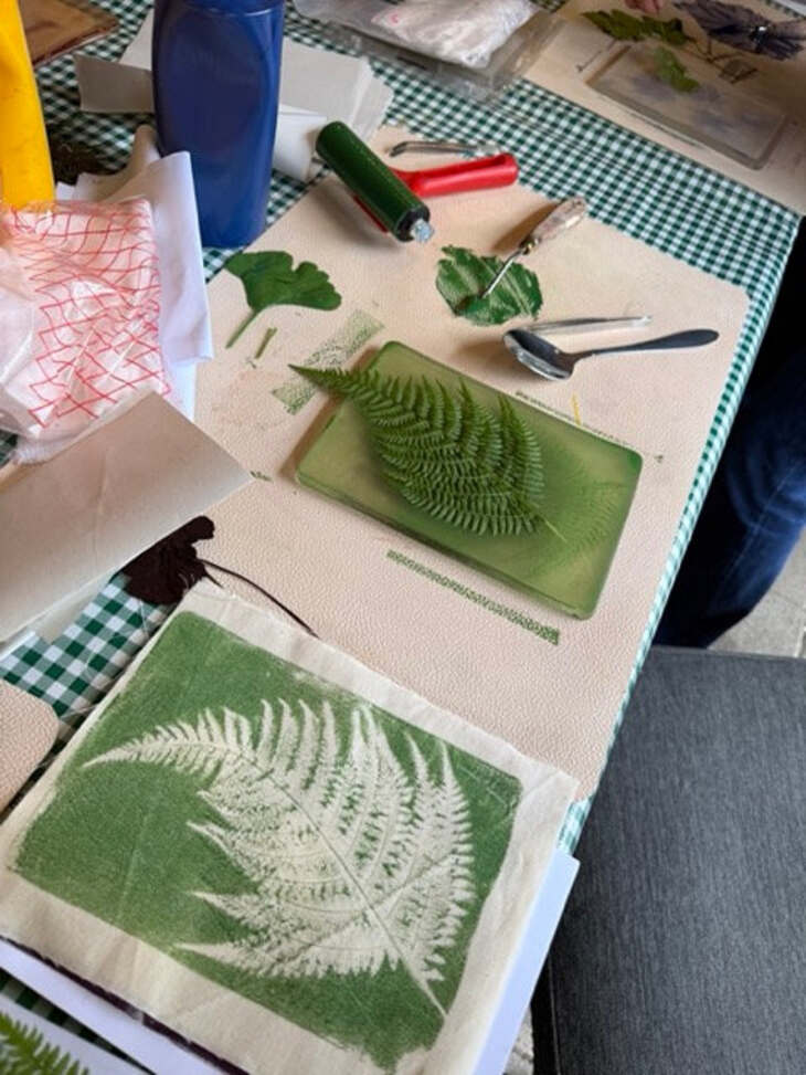 botanisch printen t extiel 