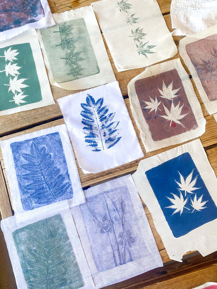 botanisch printen textiel 